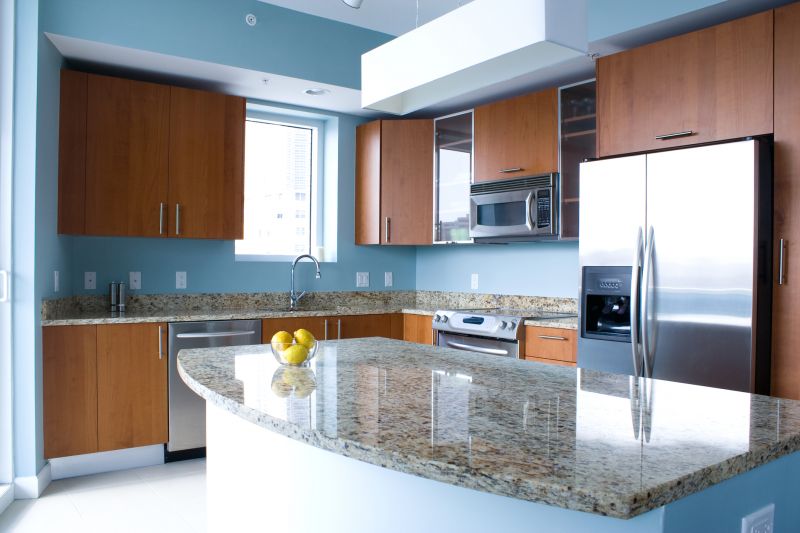 Contemporary Kitchen with Island